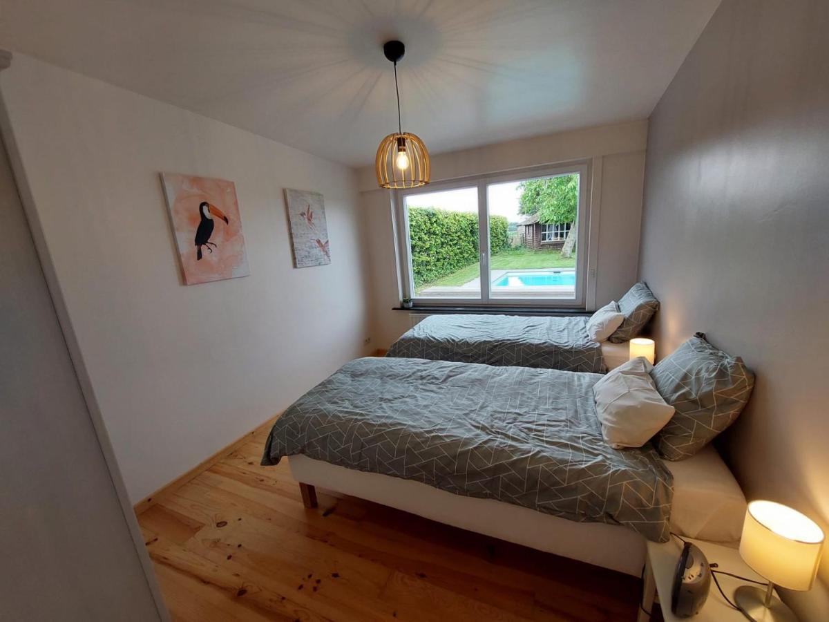 Vakantiewoning Met Permanent Verwarmd Zwembad En Sauna Koekelare 外观 照片